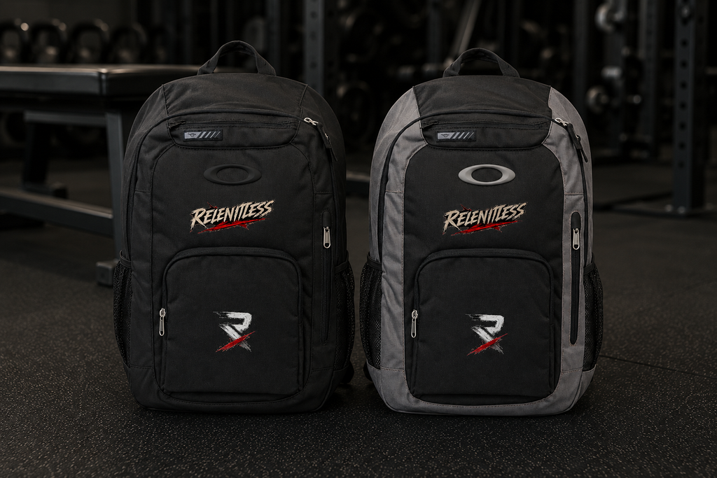 Enduro 22L Backpack — 'Relentless' Rugged Daypack with Logo Pockets