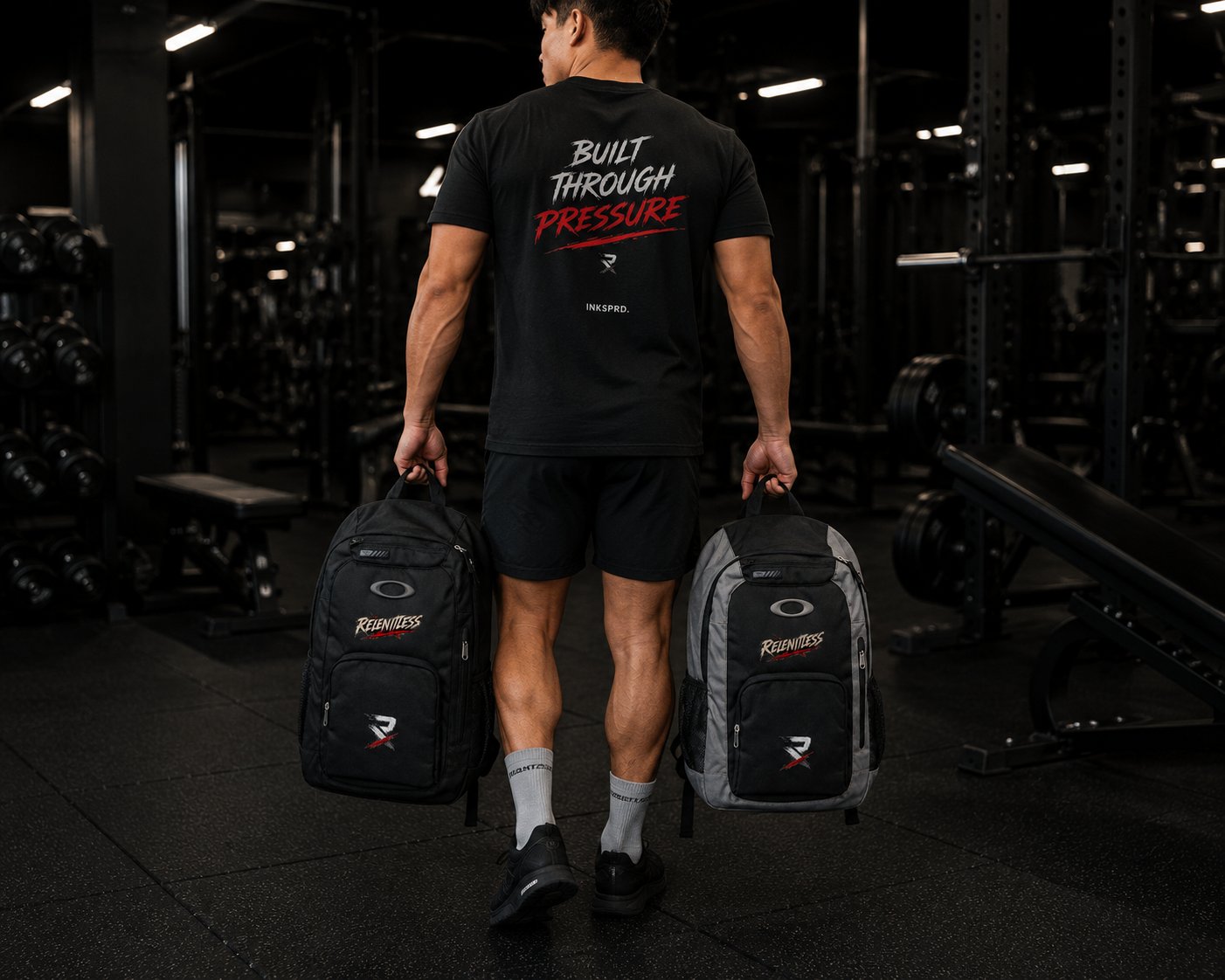 Enduro 22L Backpack — 'Relentless' Rugged Daypack with Logo Pockets