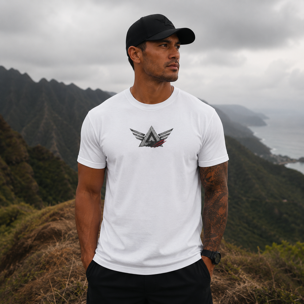 Alpha T-Shirt — 'Strength. Honor. Legacy.' Graphic Tee