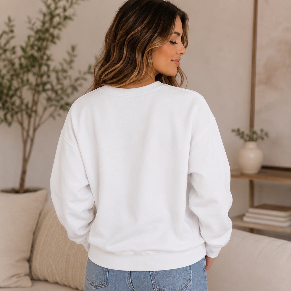 Trust & Believe Sweatshirt — Inspirational Women's Crewneck