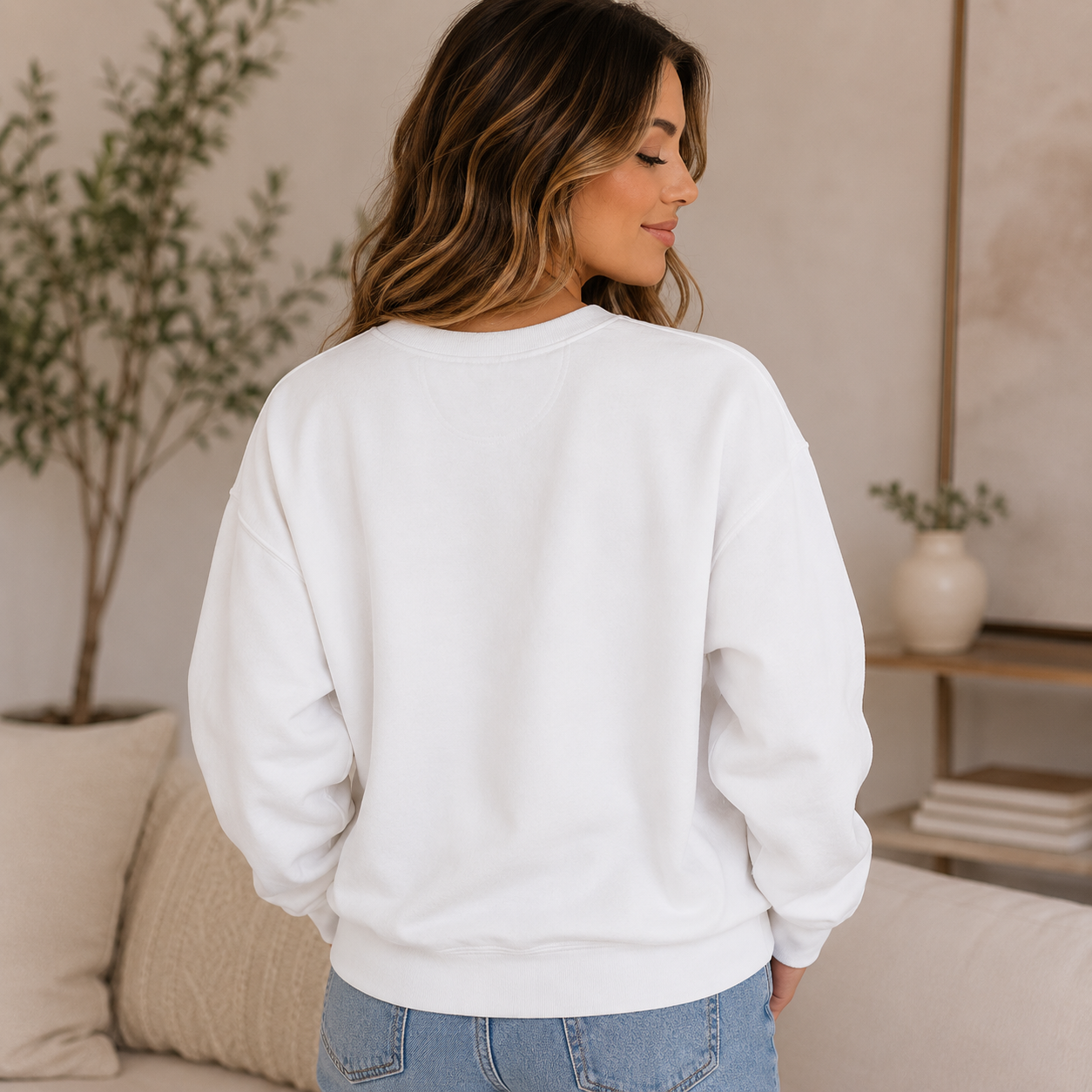 Trust & Believe Sweatshirt — Inspirational Women's Crewneck