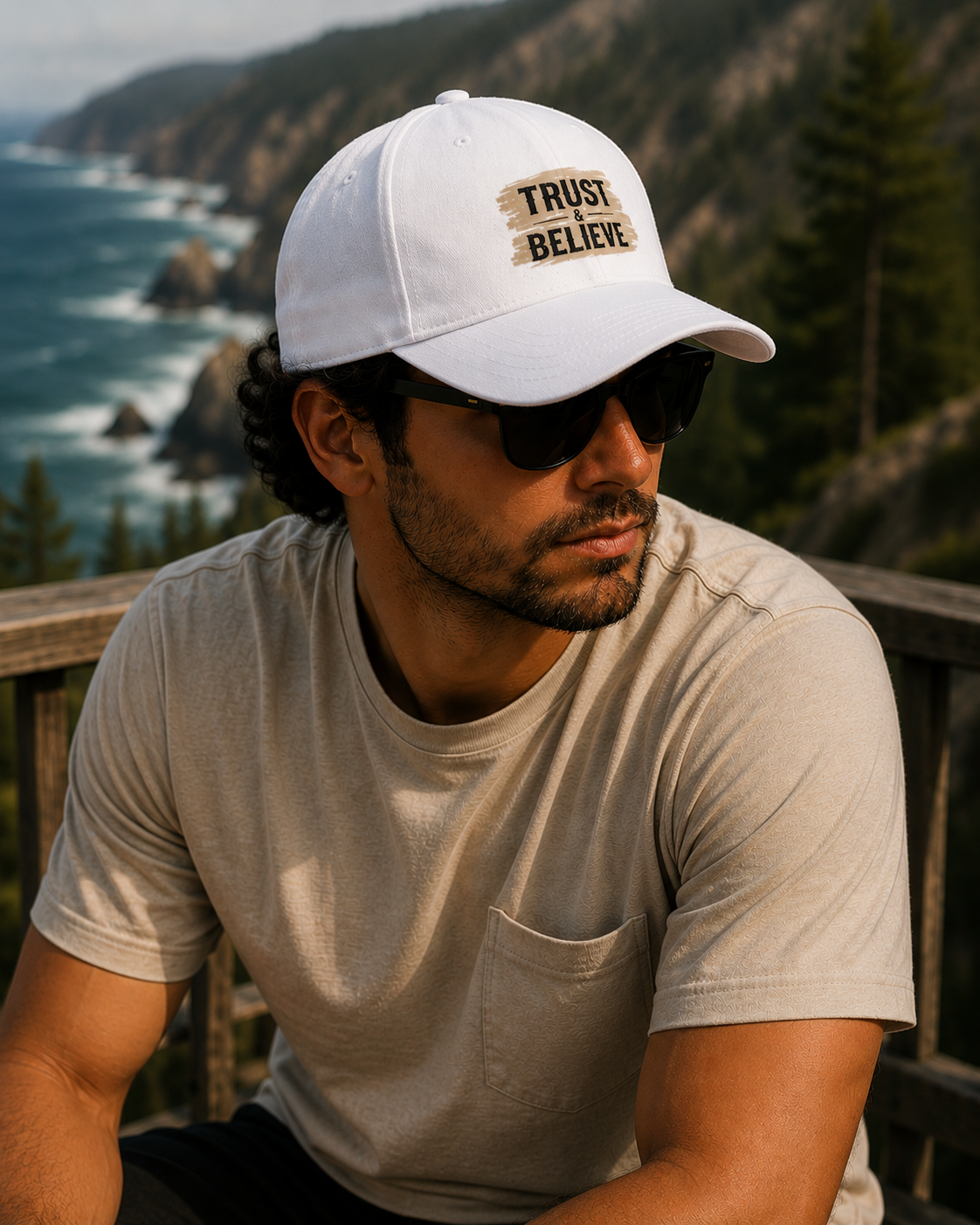Trust and Believe Mid-Profile Baseball Cap
