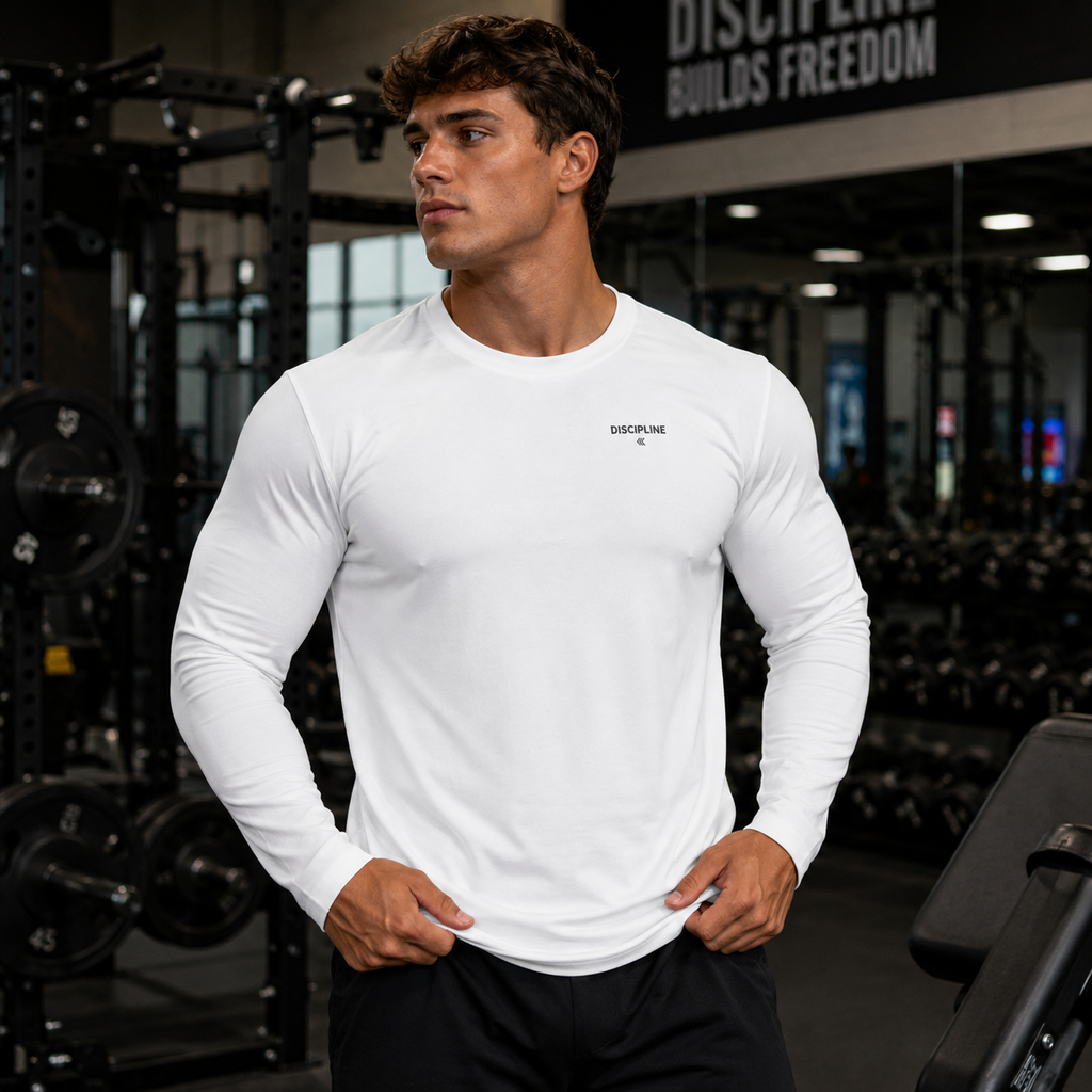 Discipline Performance Long Sleeve Shirt — Minimal Athletic Training Top