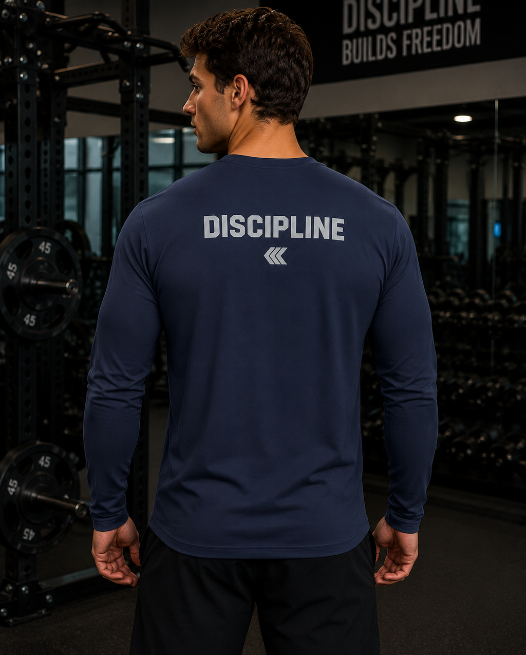 Discipline Performance Long Sleeve Shirt — Minimal Athletic Training Top