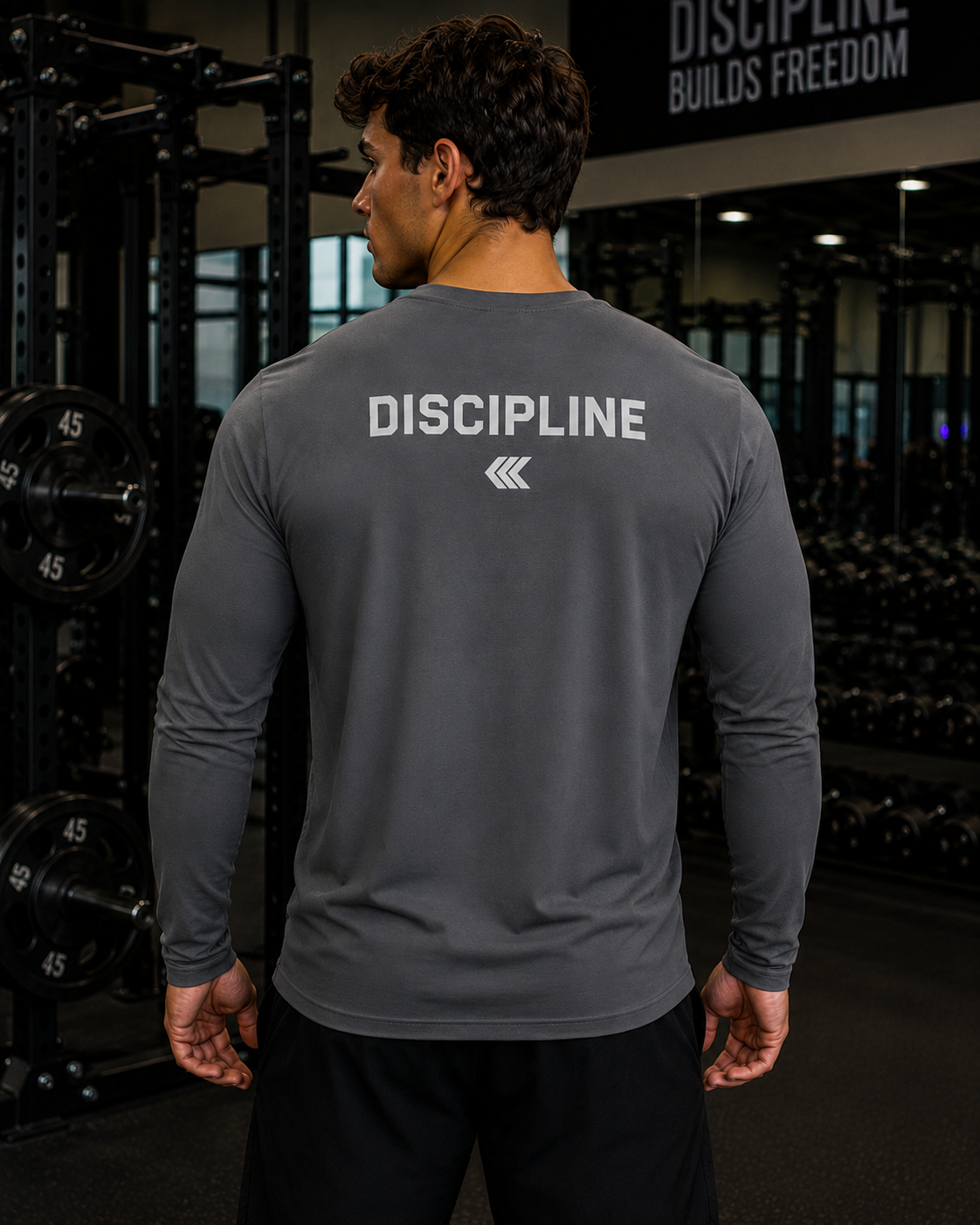 Discipline Performance Long Sleeve Shirt — Minimal Athletic Training Top