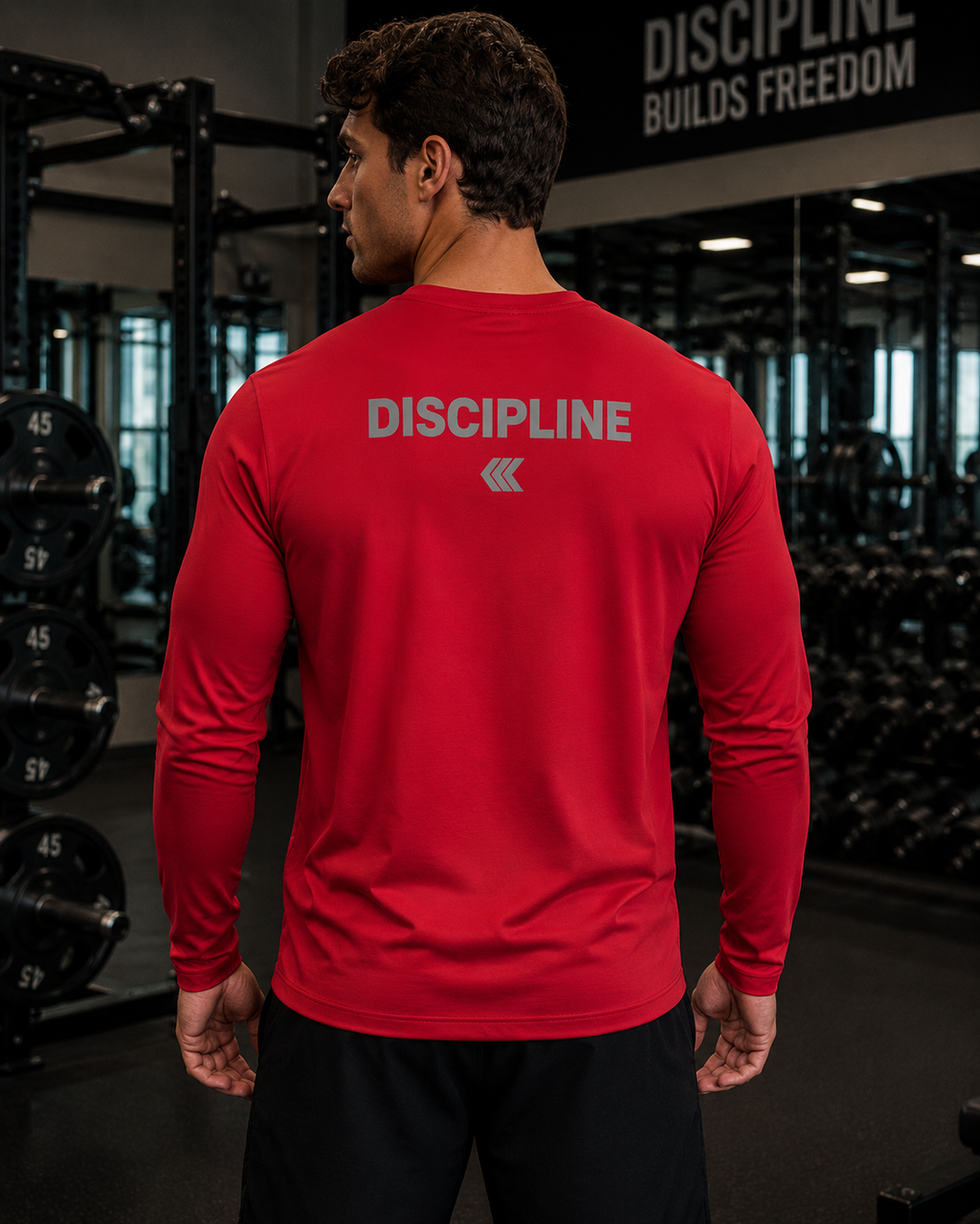Discipline Performance Long Sleeve Shirt — Minimal Athletic Training Top