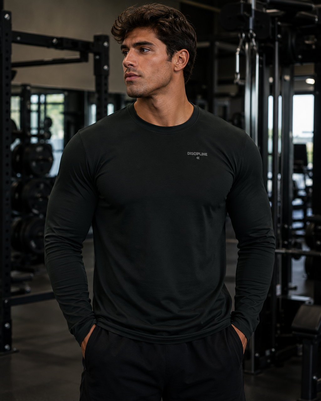 Discipline Performance Long Sleeve Shirt — Minimal Athletic Training Top