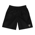 Men’s Athletic Jogger Shorts — ‘Relentless’ Black Performance Training Shorts