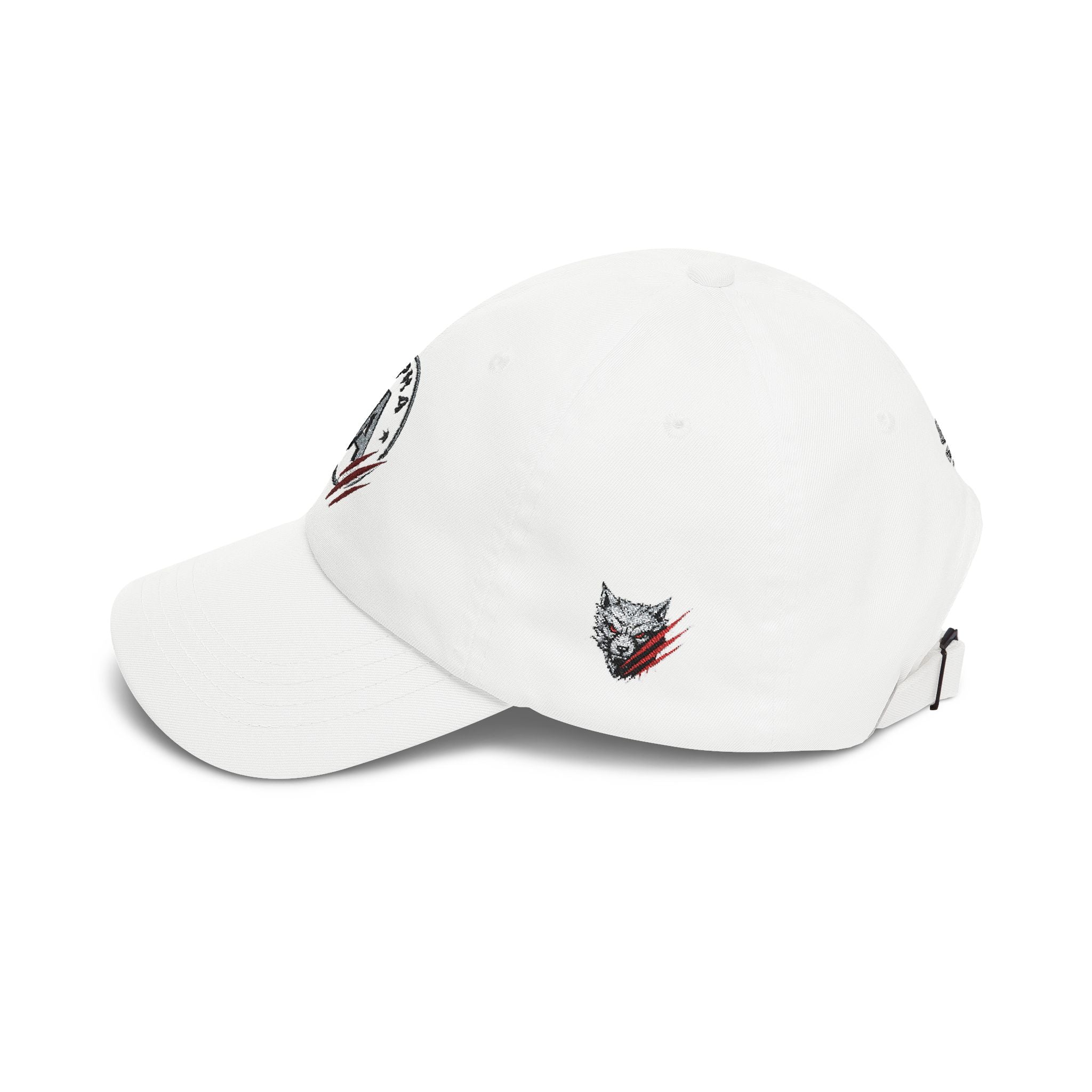 Alpha Dad Cap — Distressed 'Alpha' Emblem with Claw Marks