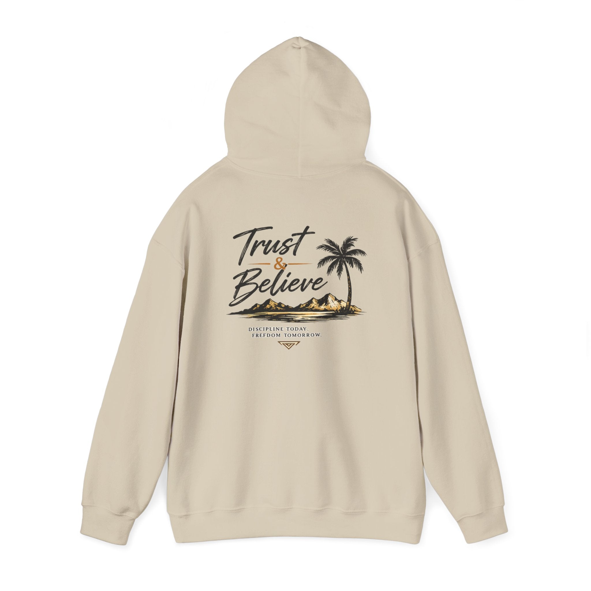 Trust & Believe Hoodie — Palm Island Inspirational Pullover