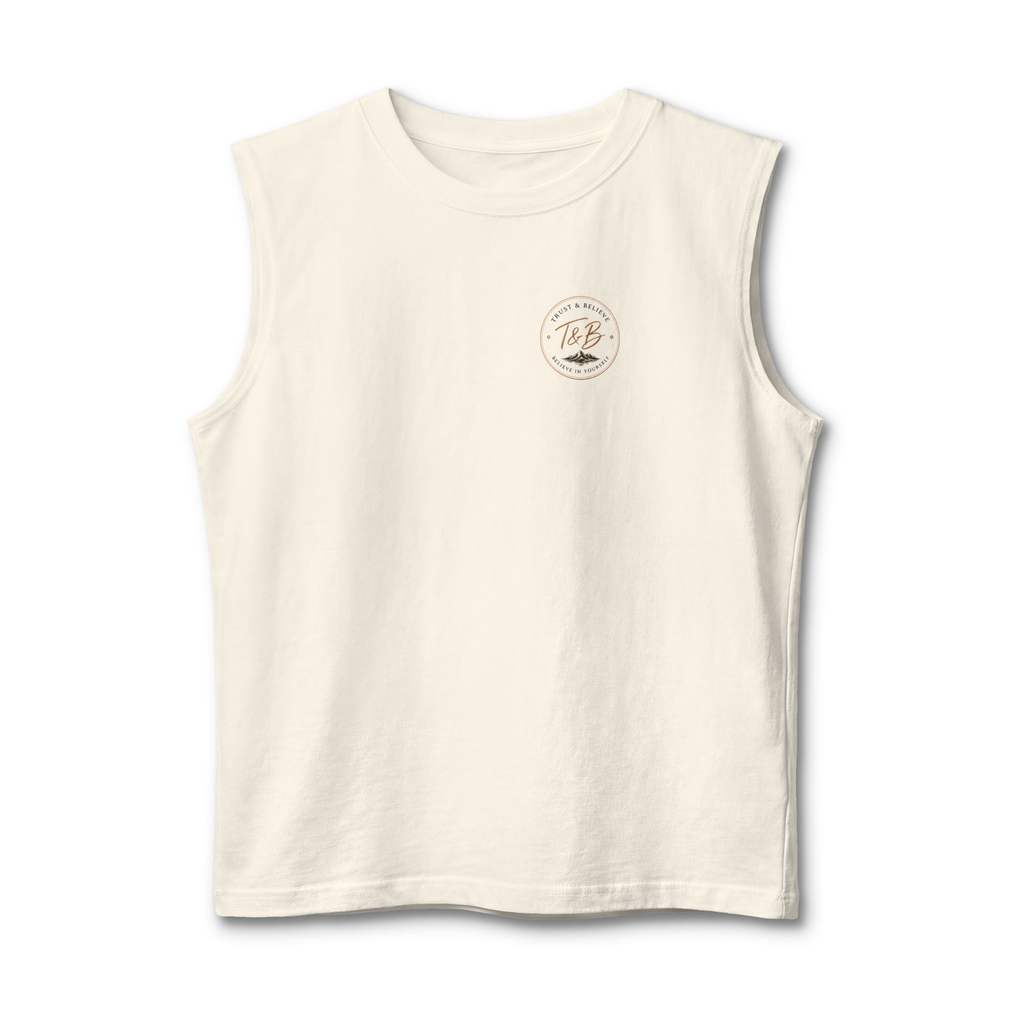 Trust & Believe Muscle Tank — Inspirational Workout Tank Top