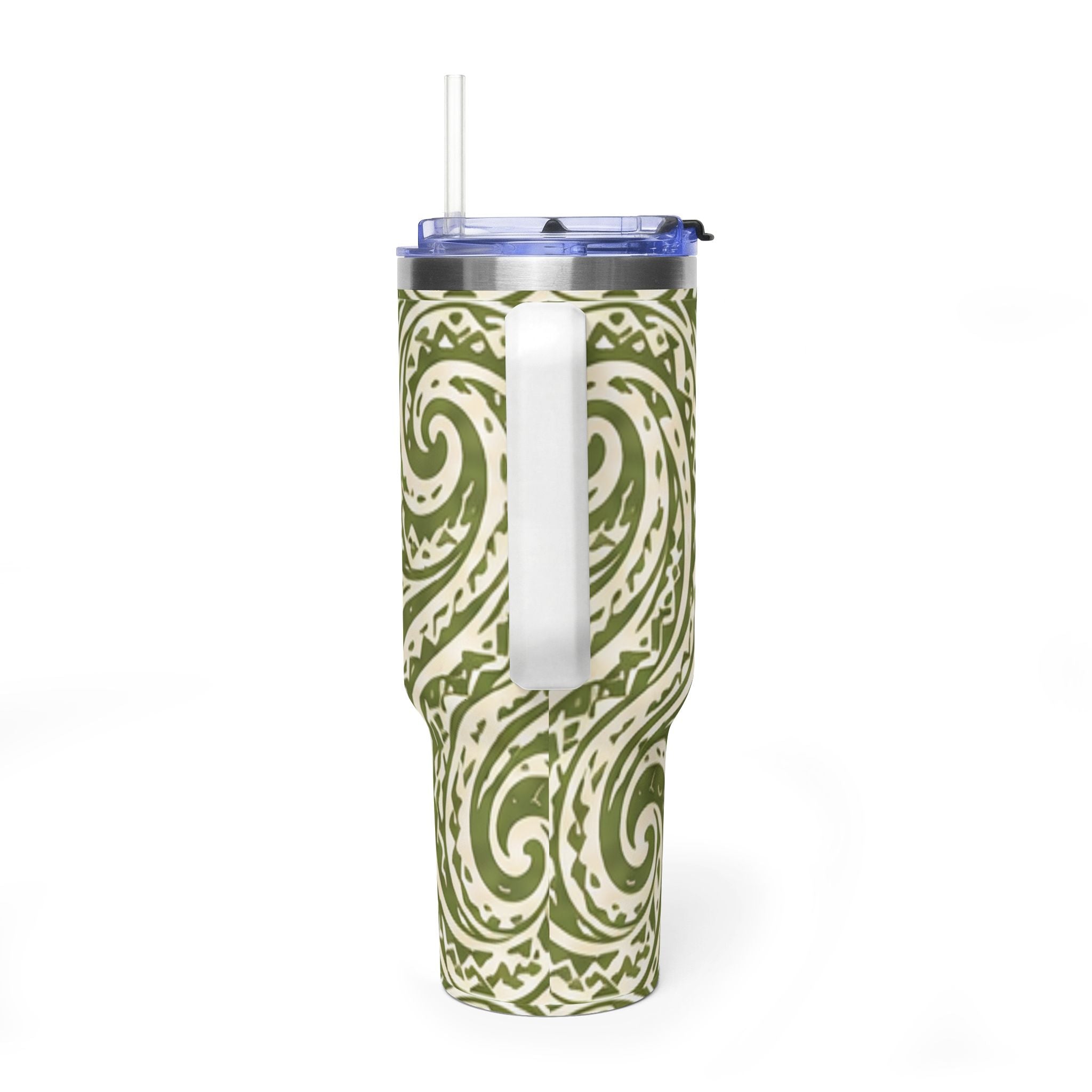 40oz Vacuum Tumbler — Kaneohe Spiral Design