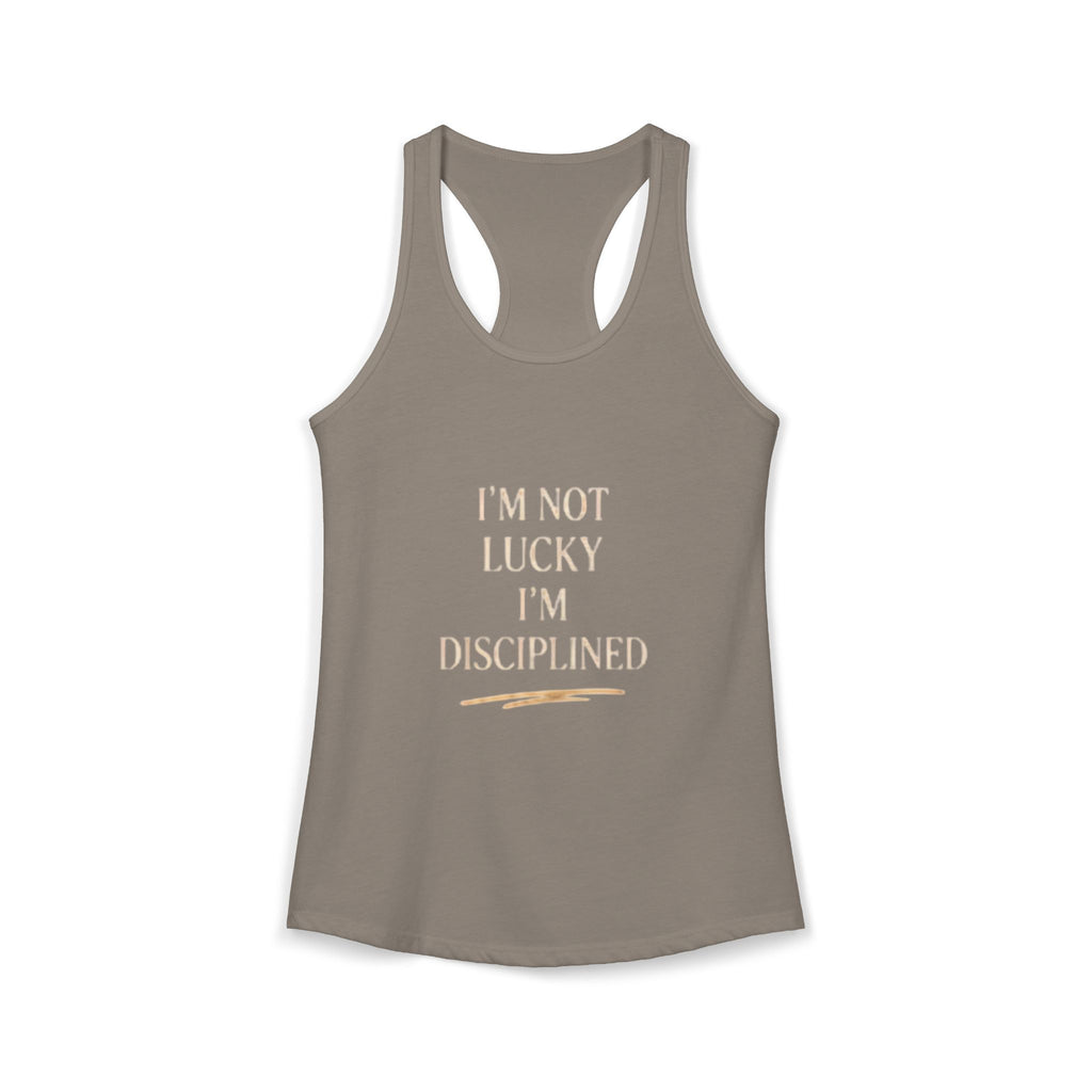 Women's 'Strong Feminine' Racerback Tank — Empowerment Fitness Top