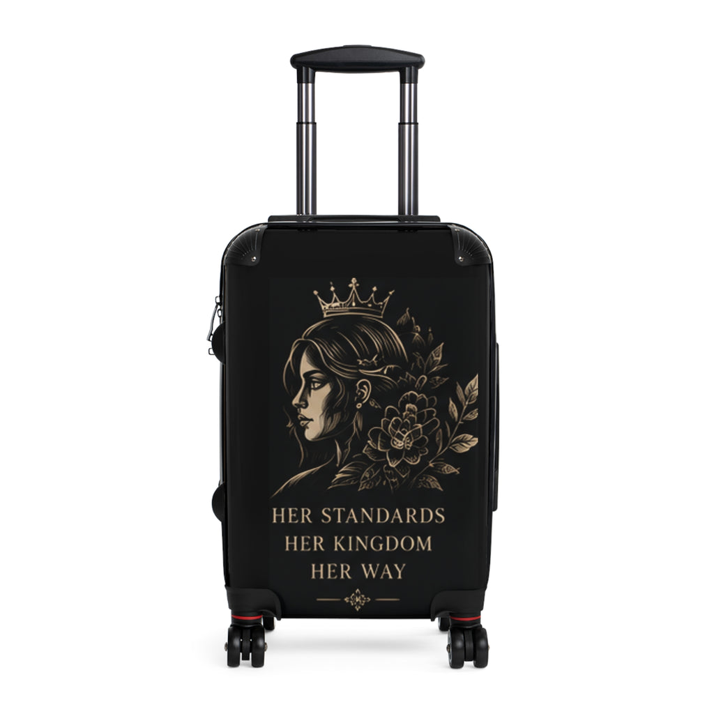 Suitcase — 'Her Standards, Her Kingdom, Her Way' Empowerment Carry-On