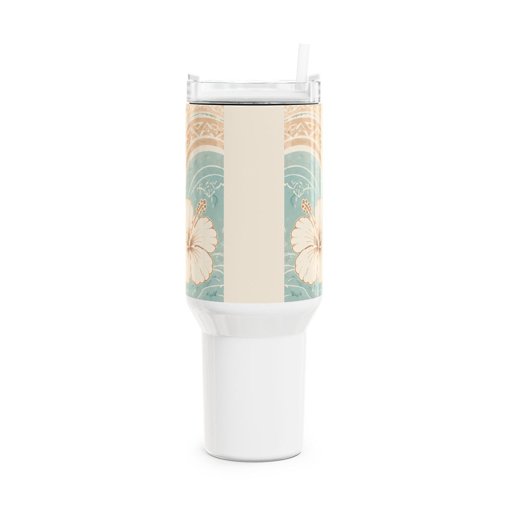 Personalized 40oz Tumbler — 'moana grace' Sea Turtle Ocean Design
