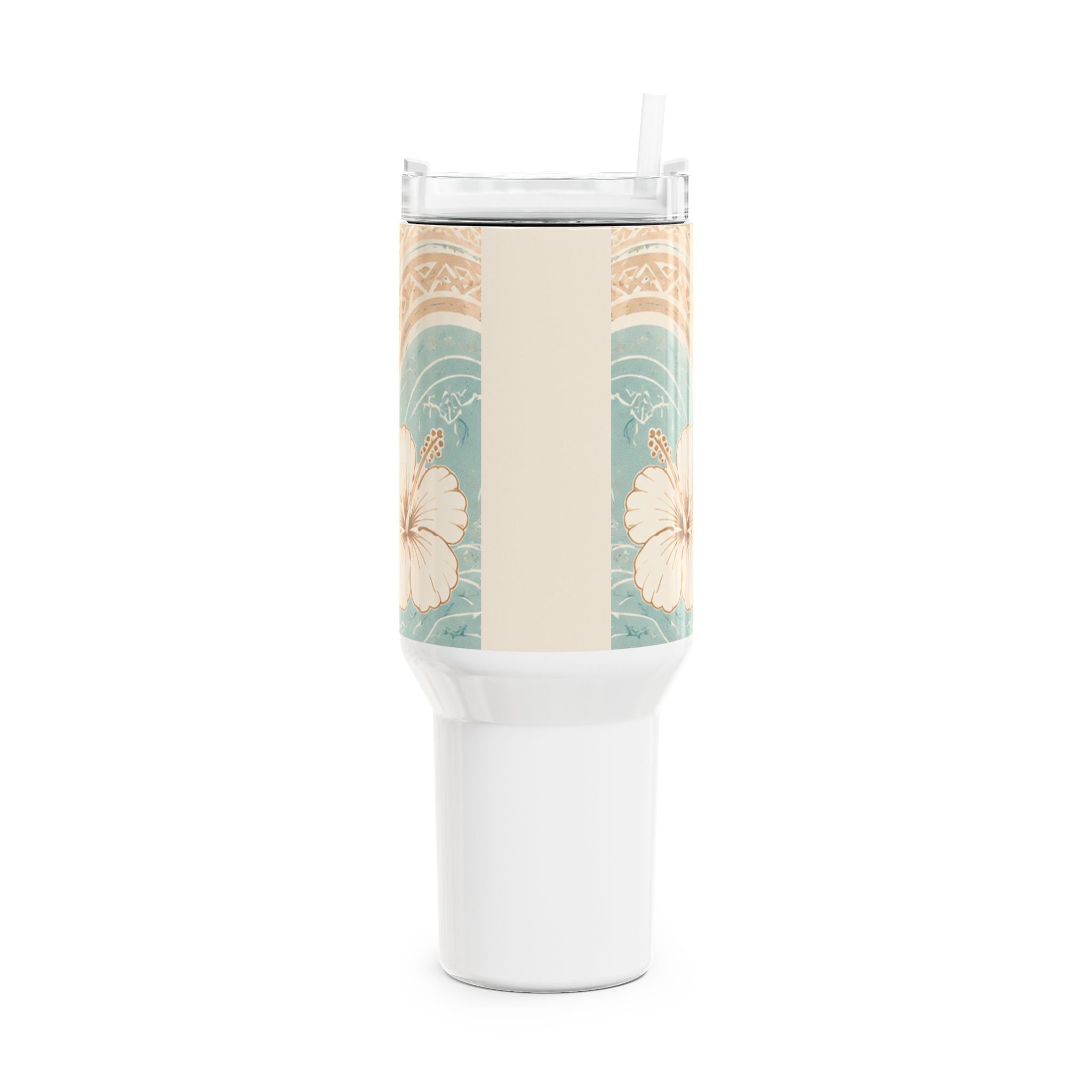 Personalized 40oz Tumbler — 'moana grace' Sea Turtle Ocean Design