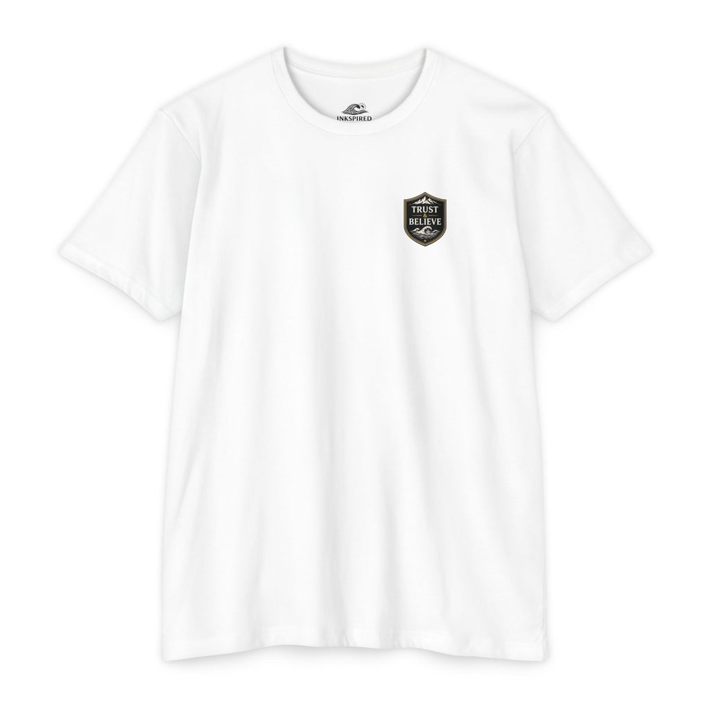 Trust & Believe Wave T-Shirt — Faith-Inspired Graphic Tee