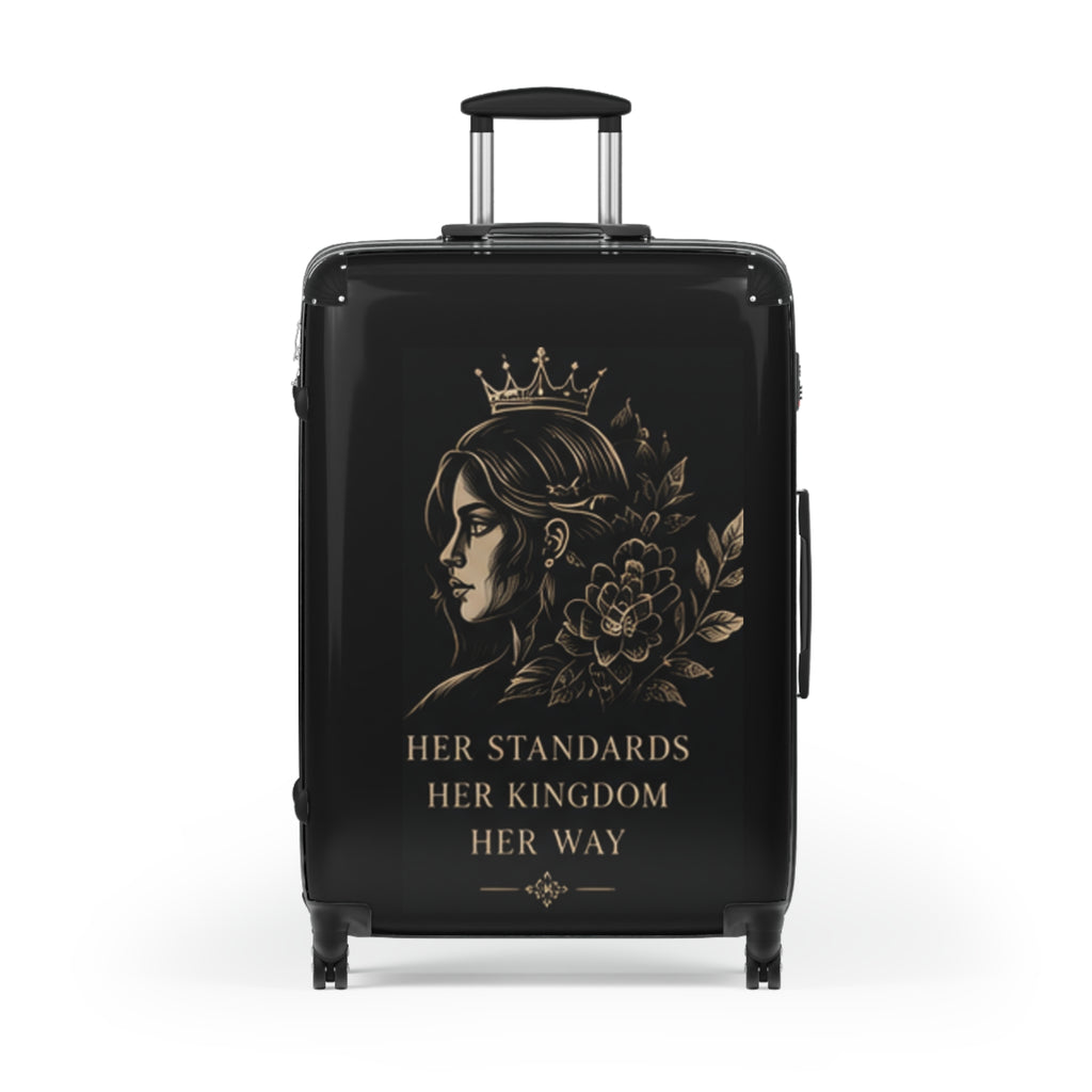 Suitcase — 'Her Standards, Her Kingdom, Her Way' Empowerment Carry-On