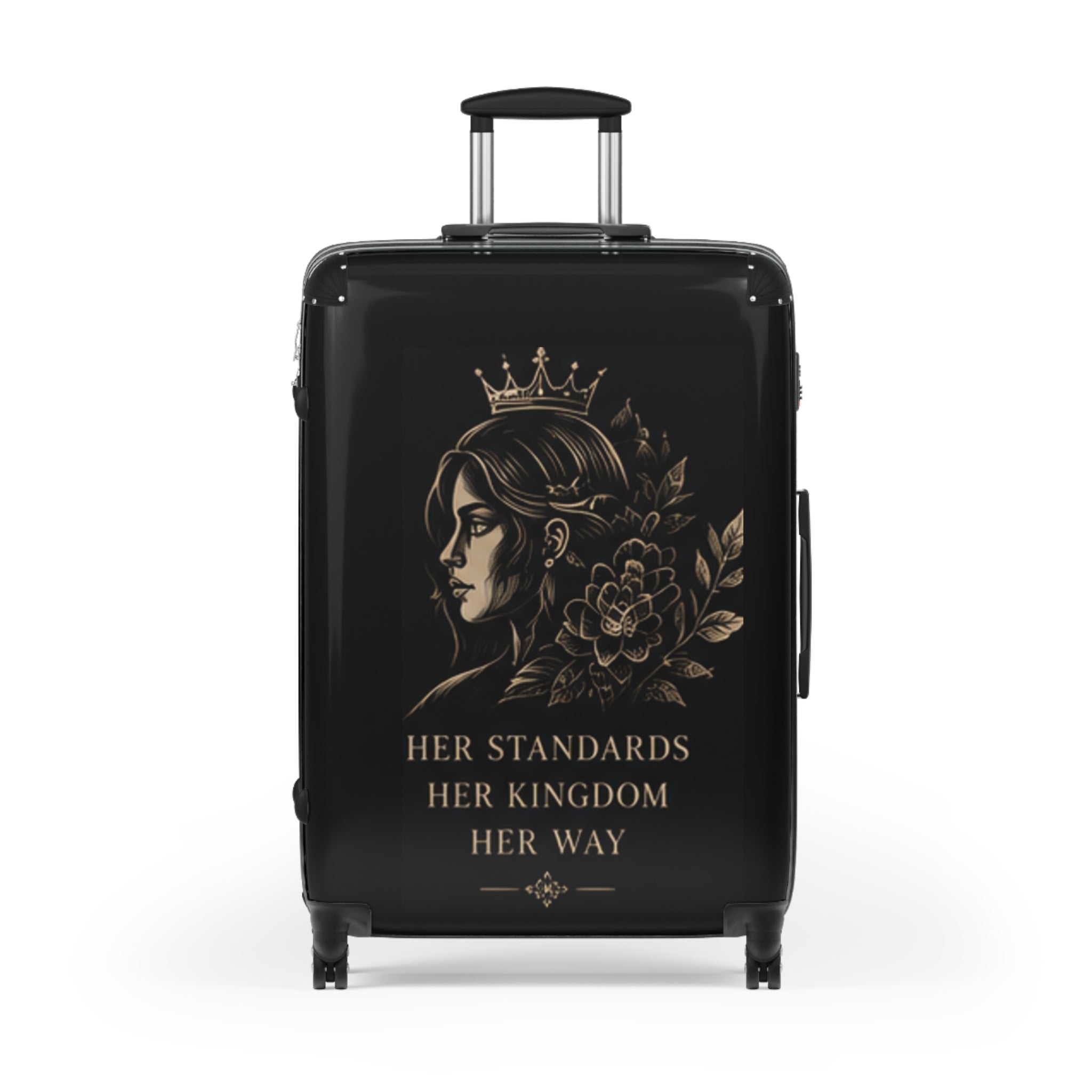 Suitcase — 'Her Standards, Her Kingdom, Her Way' Empowerment Carry-On