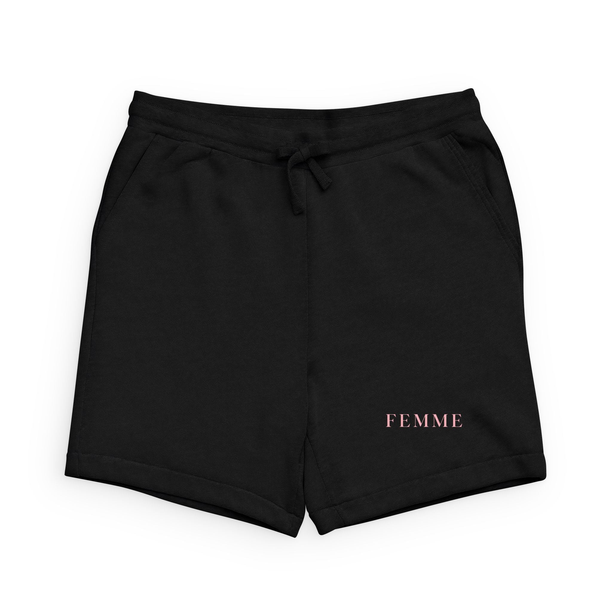 Femme Embroidered Sweatshorts