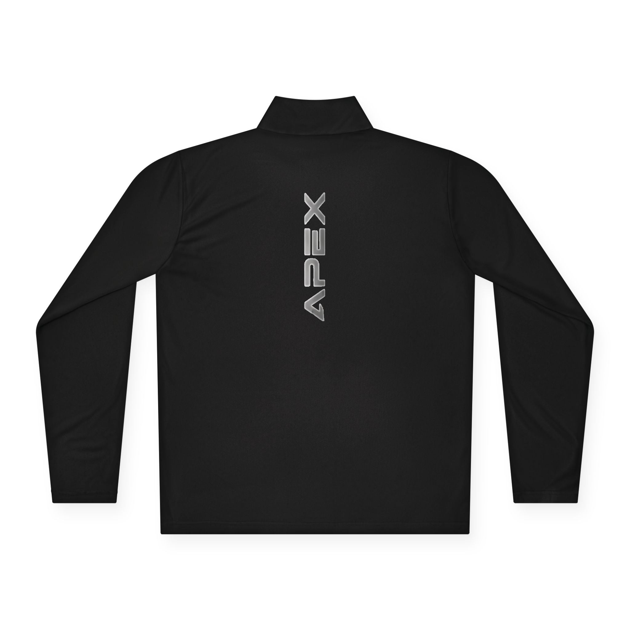 Quarter-Zip Pullover — Apex Reflective Logo Performance Top