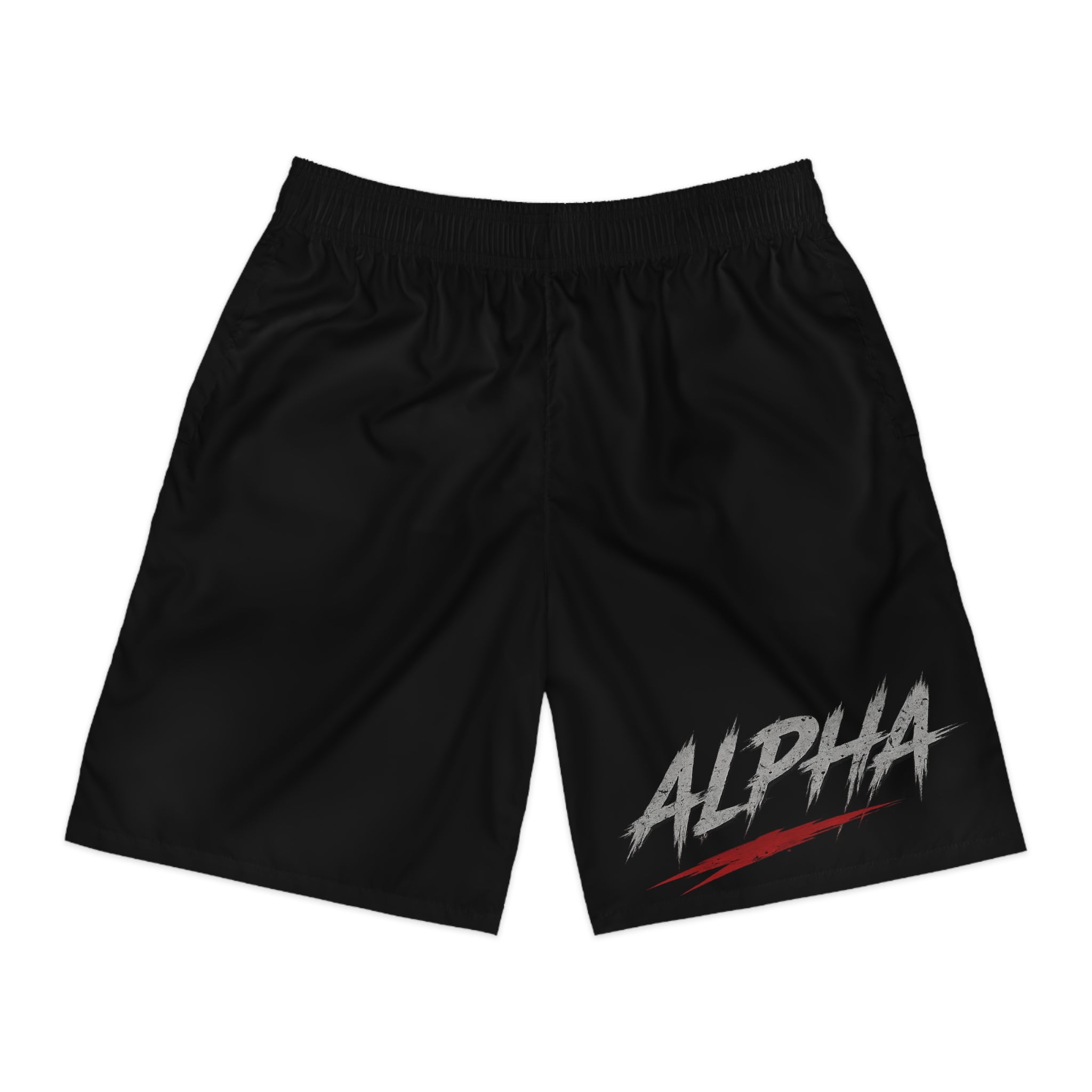 Alpha Design Men's Jogger Shorts — All-Over Print