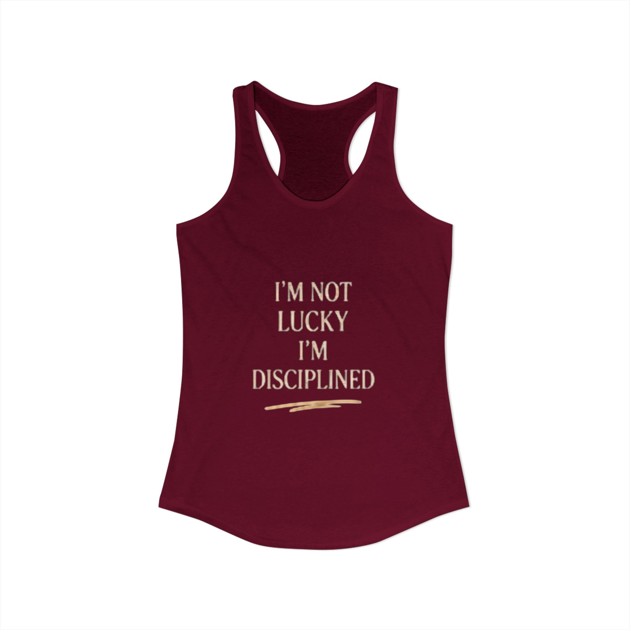 Women's 'Strong Feminine' Racerback Tank — Empowerment Fitness Top