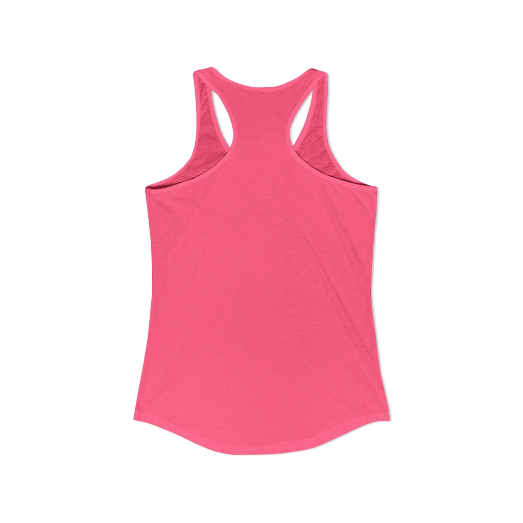She's a Whole Vibe Racerback Tank — Feminine Bold Strong