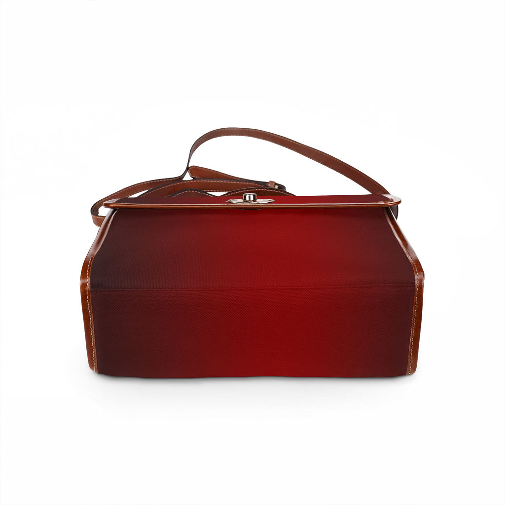 Royal Red Waterproof Canvas Purse