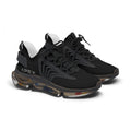 Apex Women's Black Mesh Sneakers — Lightweight Breathable Running Shoes