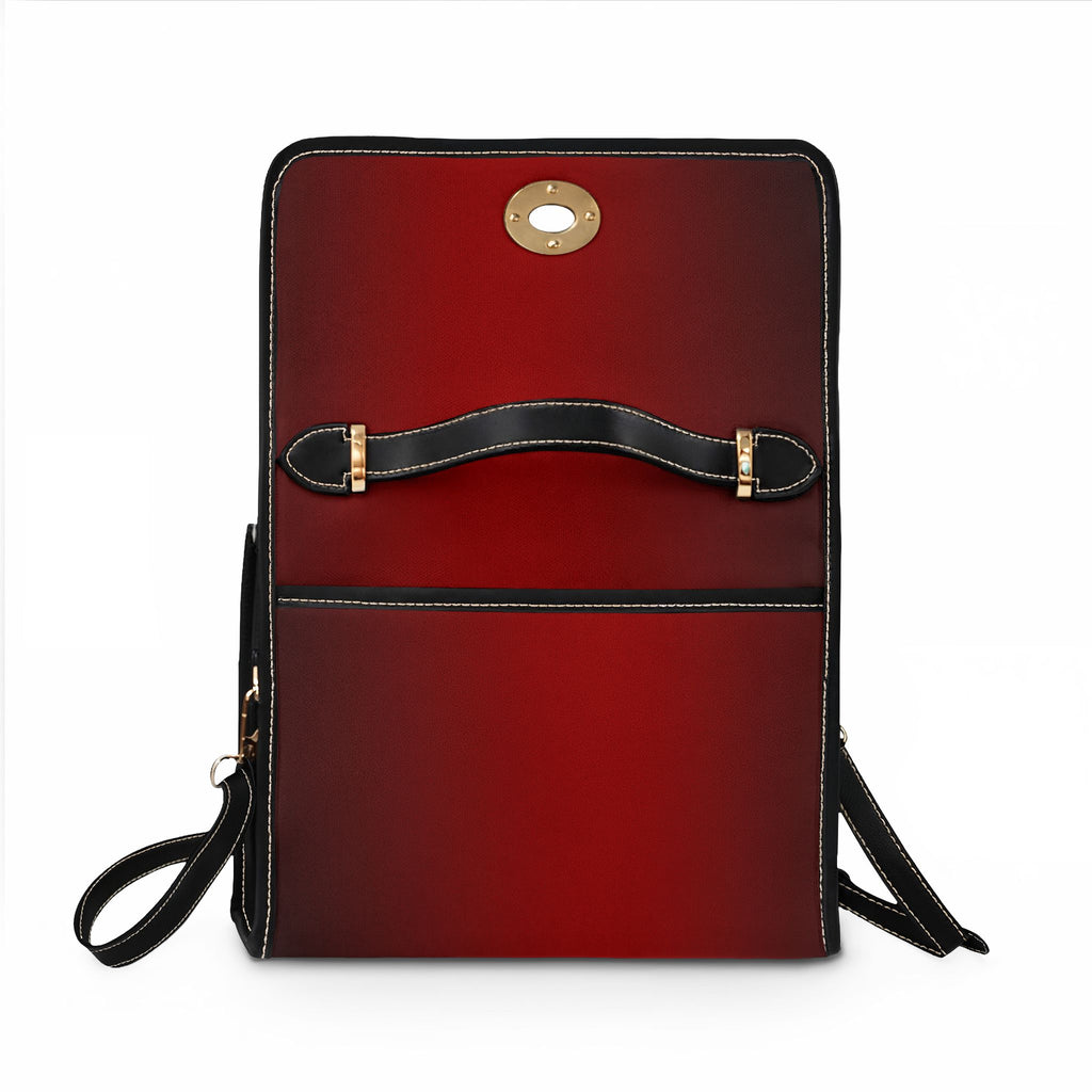Royal Red Waterproof Canvas Purse