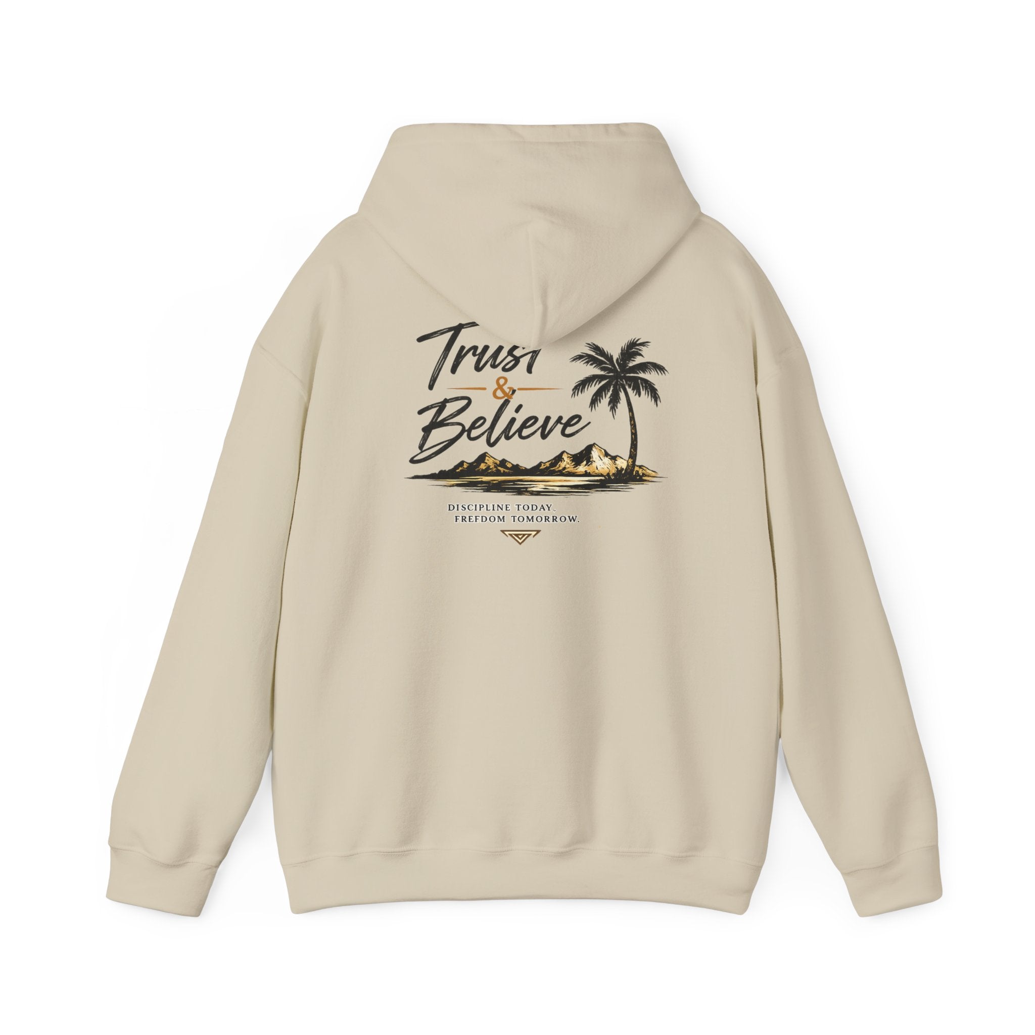 Trust & Believe Hoodie — Palm Island Inspirational Pullover