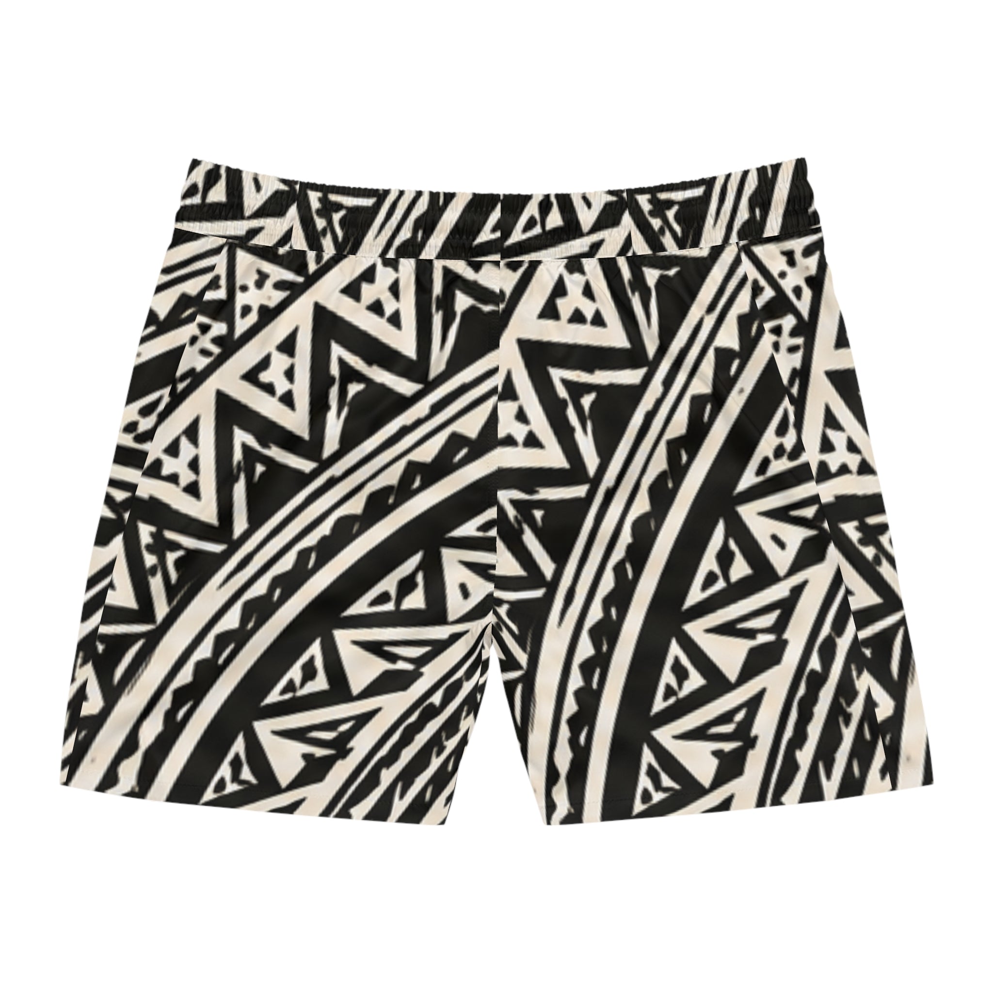 Night Shark Tooth Tribal Swim Shorts