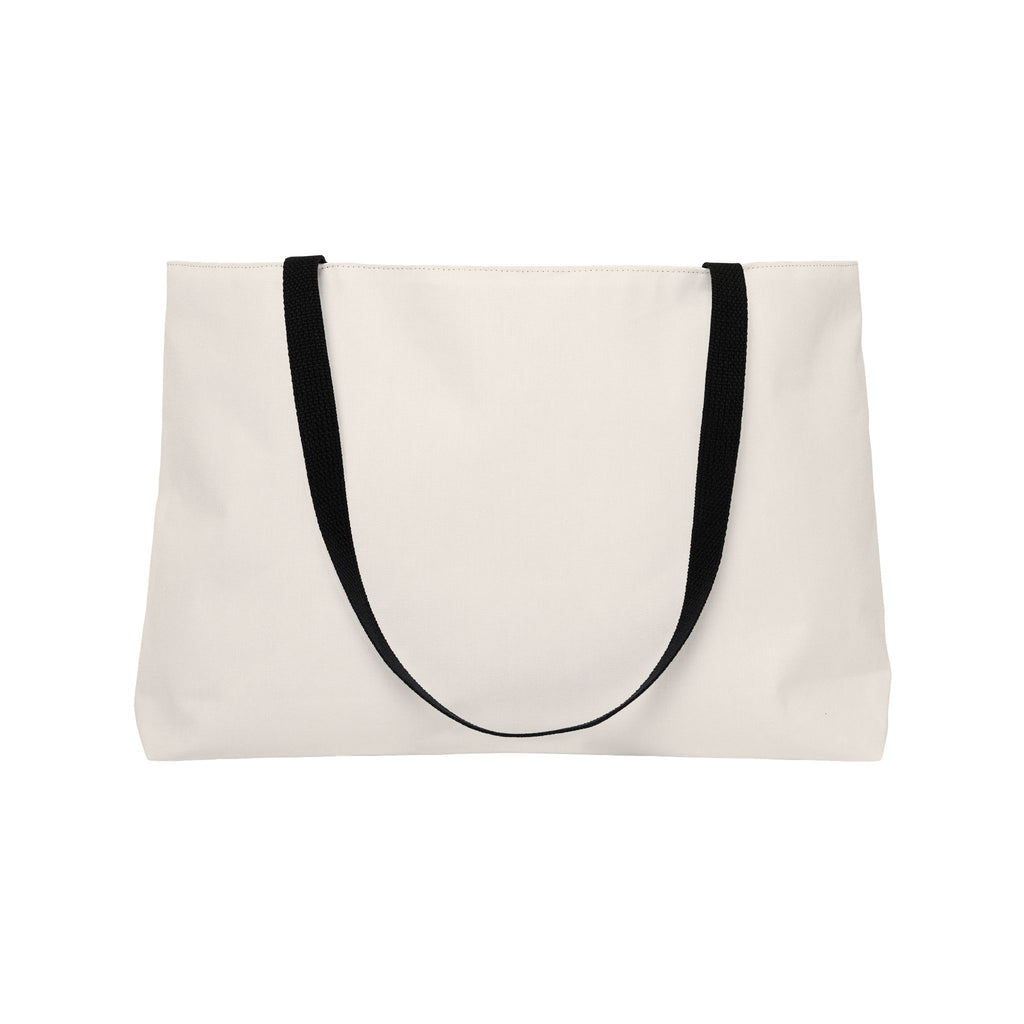 Weekender Tote Bag — "Trust & Believe" Inspirational Canvas Travel Tote