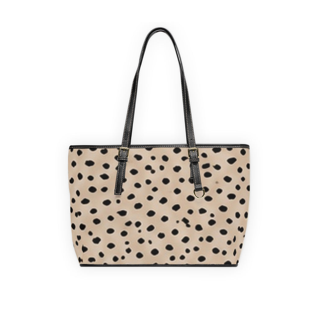 Minimal Dot Luxury PU Leather Shoulder Bag