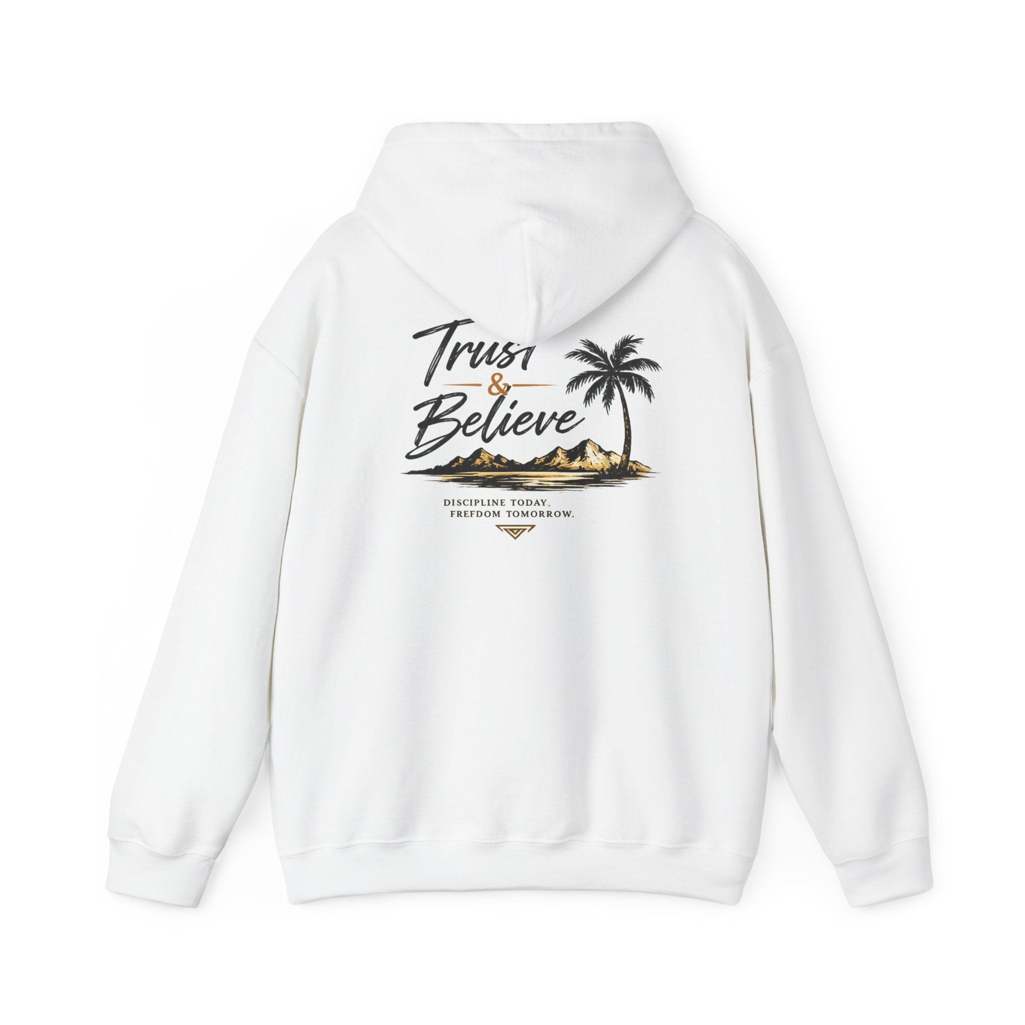 Trust & Believe Hoodie — Palm Island Inspirational Pullover