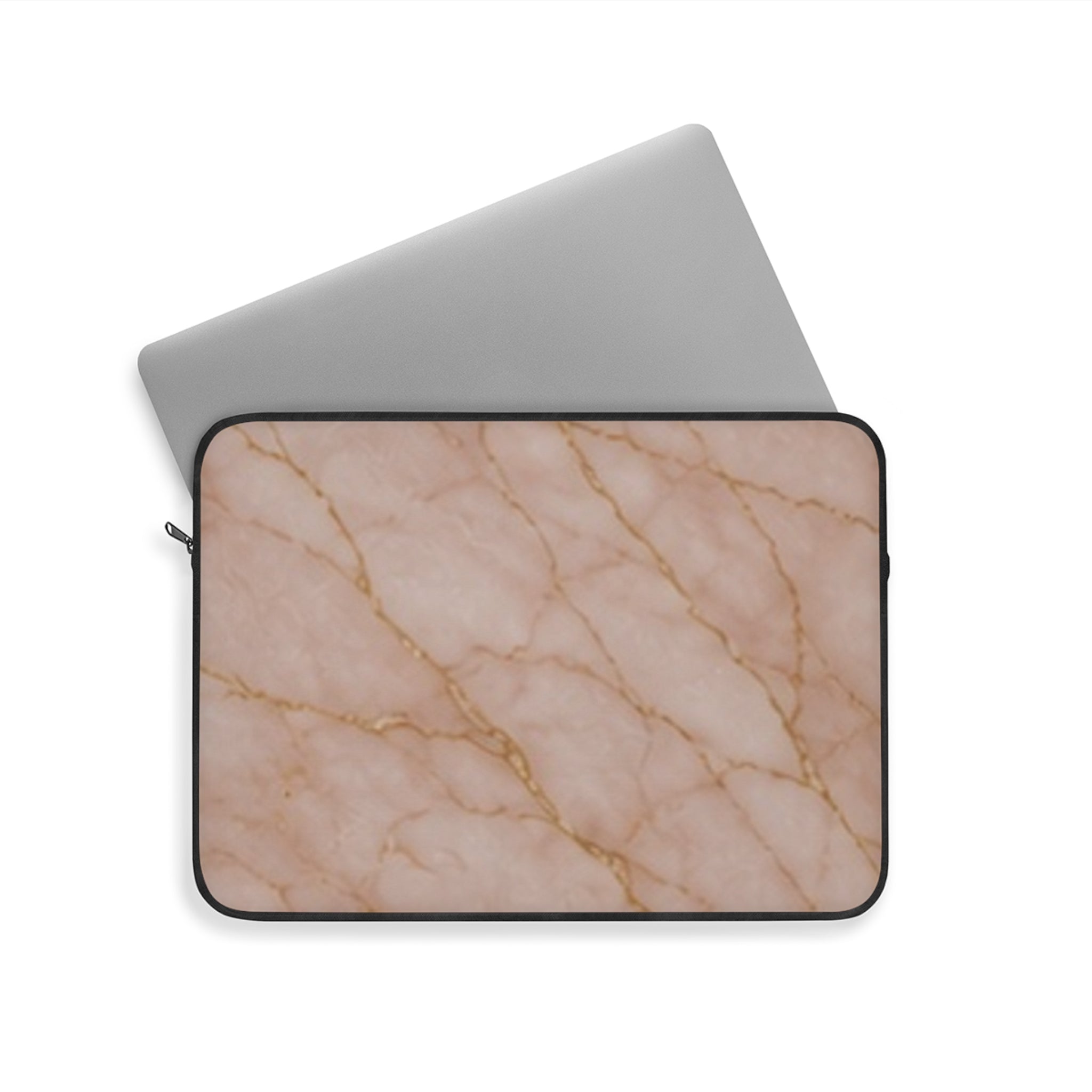 Pink Marble Laptop Sleeve — Protective Stylish Laptop Case