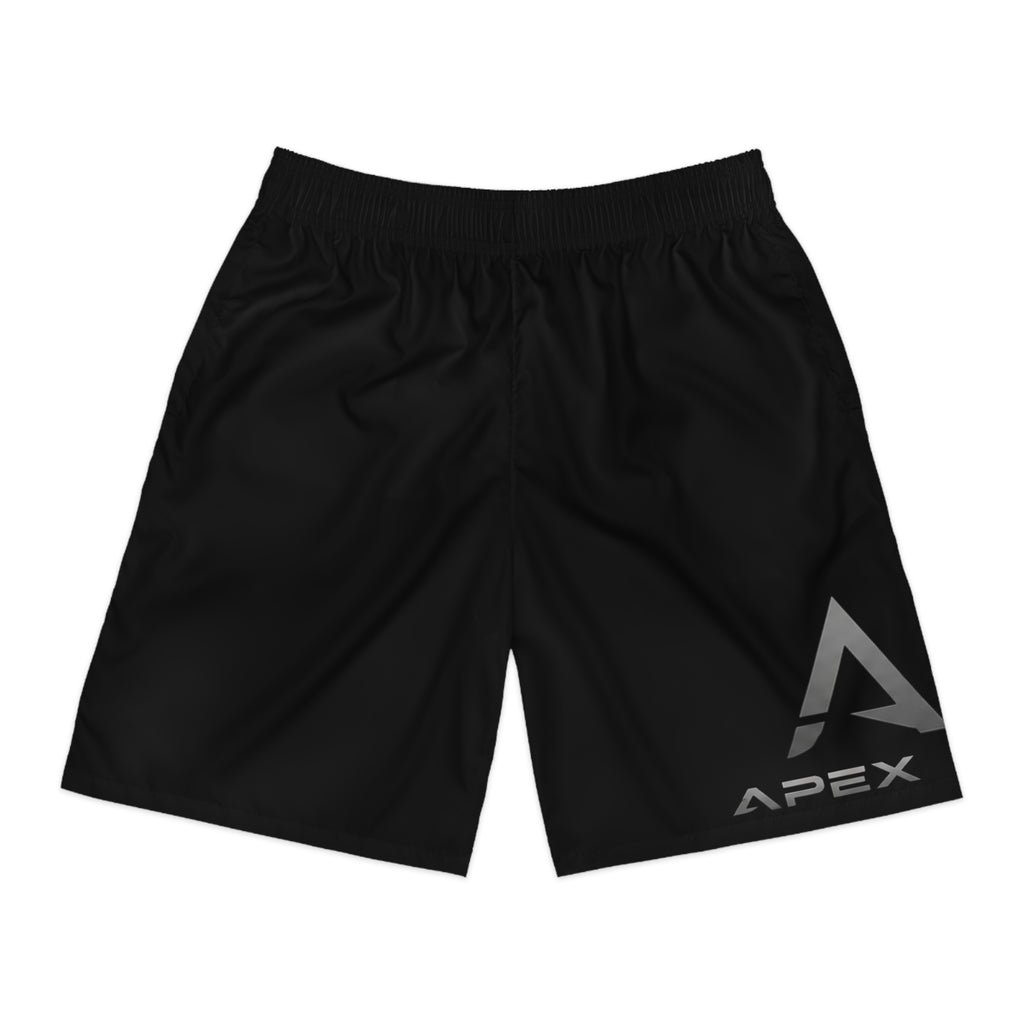 Apex Performance Jogger Shorts — Men's Black Athletic Training Shorts