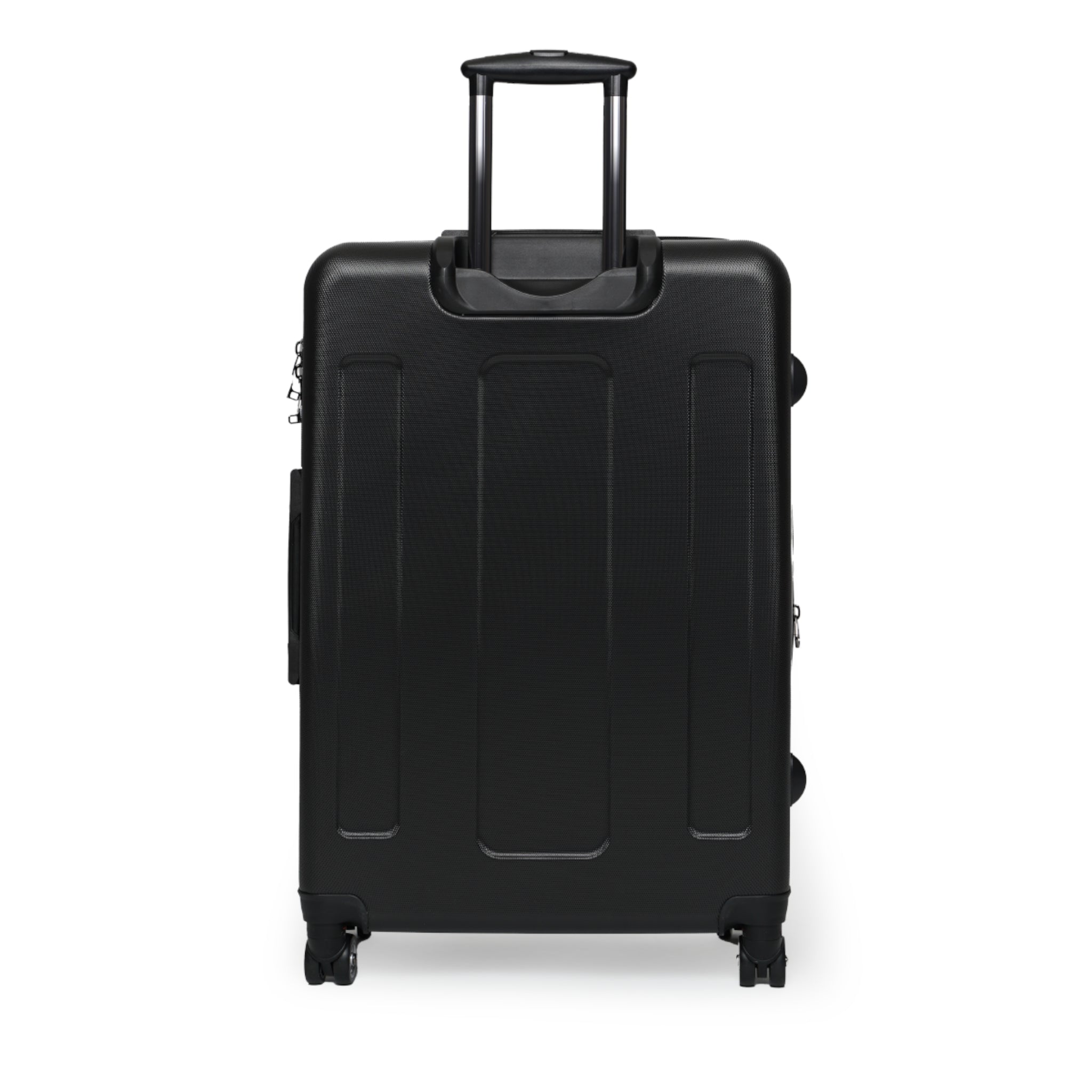 Hawaiian Lei Stripe Suitcase — Floral Travel Carry-On
