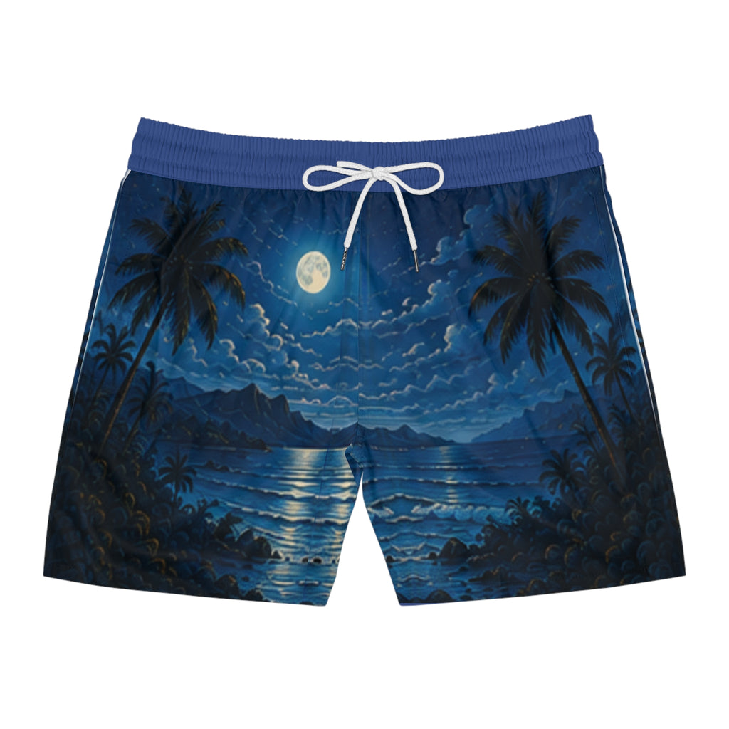 Moonlight Hawaii Night Swim Shorts — Men's Mid-Length
