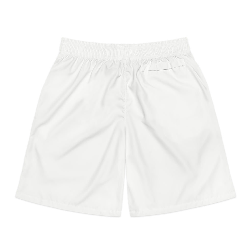Alpha Wolf Jogger Shorts — Men’s Athletic Shorts with Wolf Graphic & Claw Marks