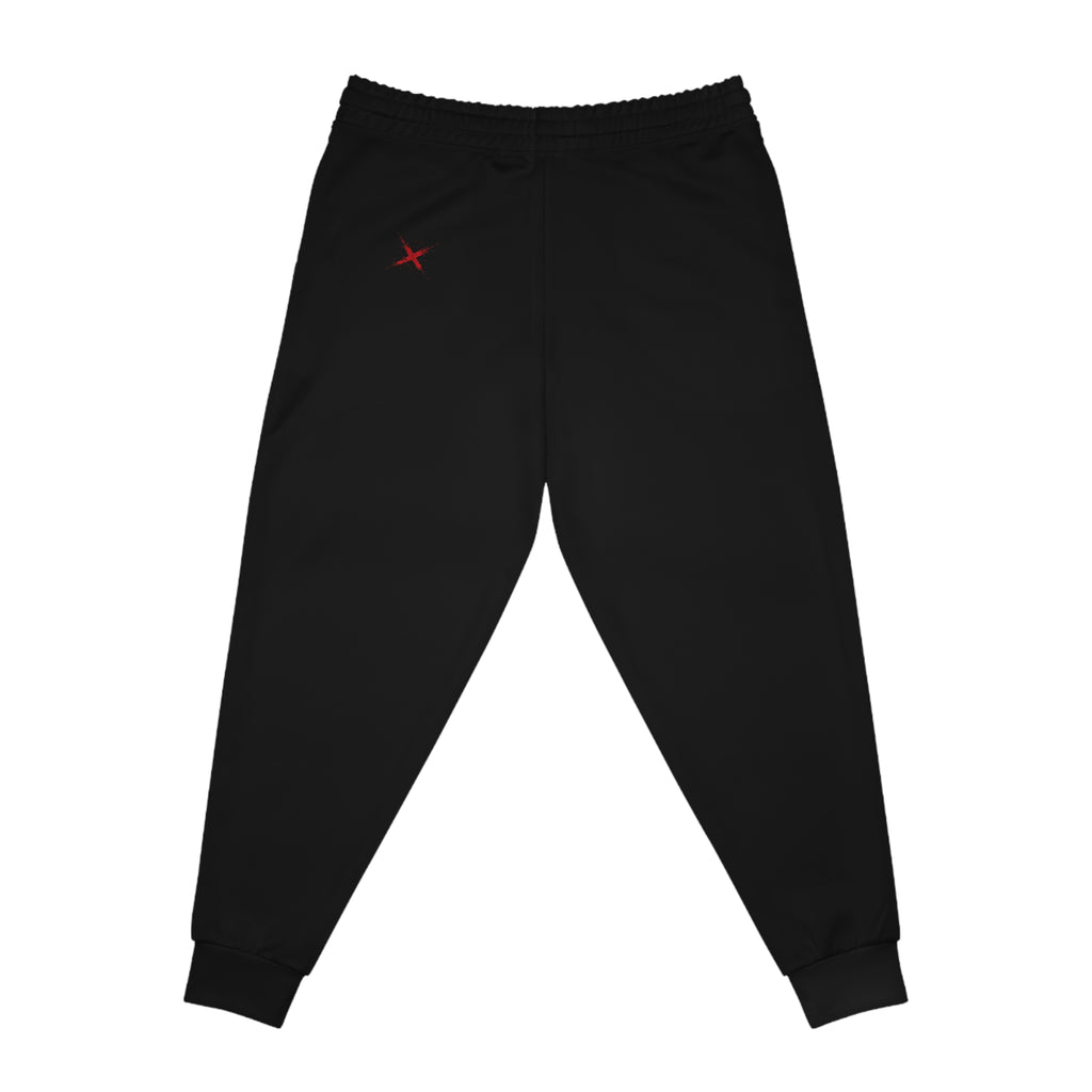 Relentless Athletic Joggers — Black Performance Track Pants