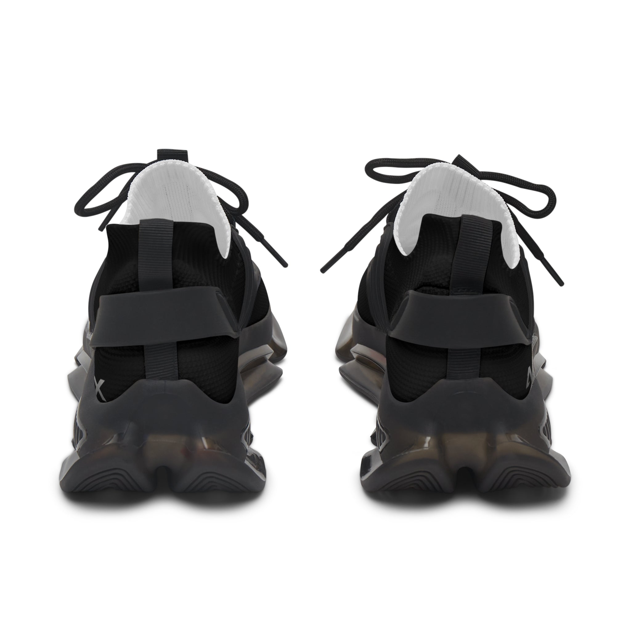 Apex Women's Black Mesh Sneakers — Lightweight Breathable Running Shoes