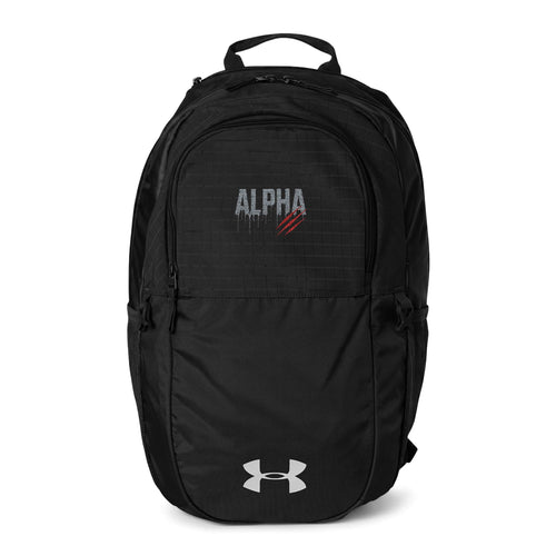 Alpha Heart Embroidered Backpack — Under Armour All Sport Pack