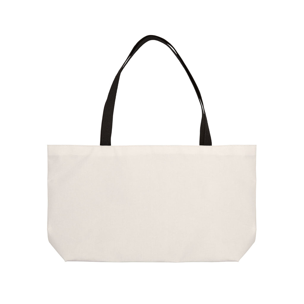 Weekender Tote Bag — "Trust & Believe" Inspirational Canvas Travel Tote