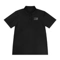 Men's Black Sport Polo Shirt with Subtle 'APEX' Logo – Performance Golf & Workwear