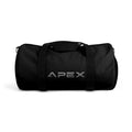 Apex Black Travel Duffel Bag — Durable Gym & Weekend Carryall