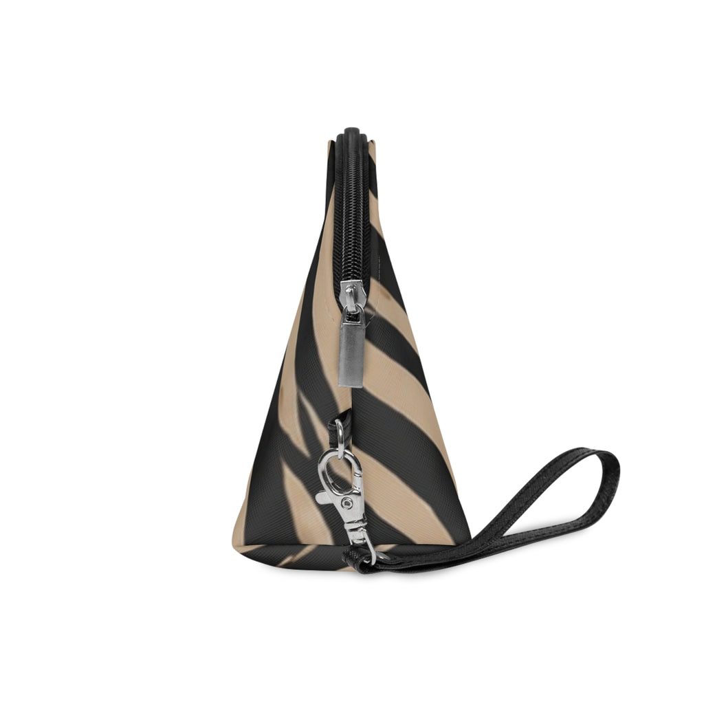 Chic Animal Print Makeup Bag — Stylish Cosmetic Pouch