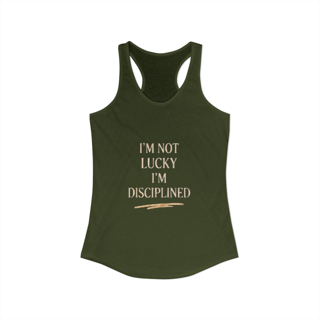 Women's 'Strong Feminine' Racerback Tank — Empowerment Fitness Top