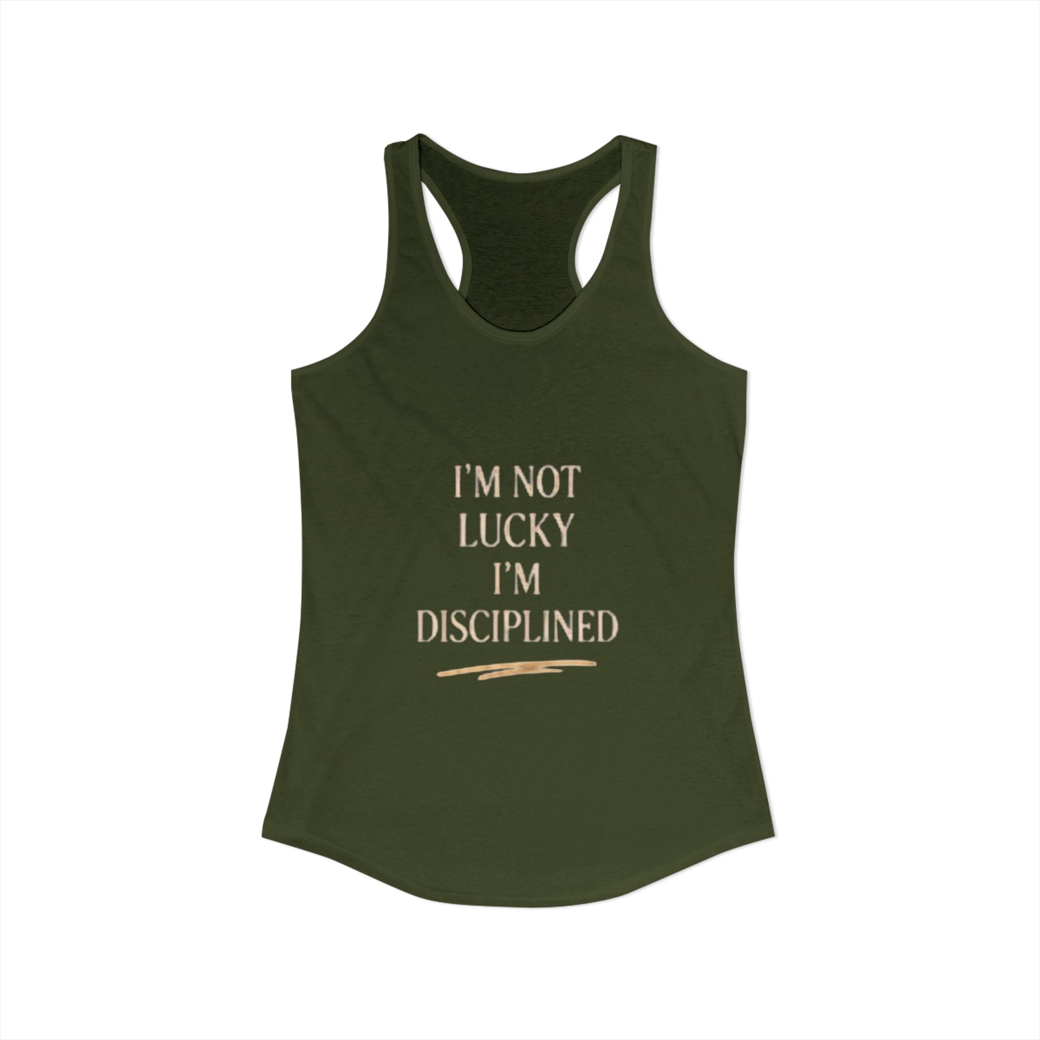 Women's 'Strong Feminine' Racerback Tank — Empowerment Fitness Top